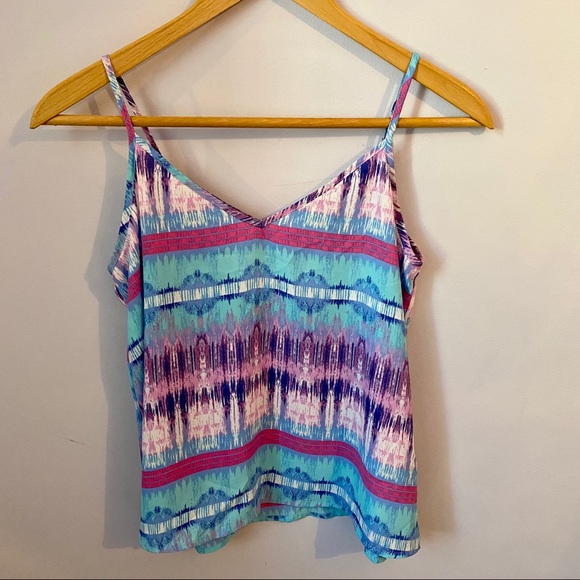 FOREVER 21 patterned spaghetti strap - Picture 1 of 3